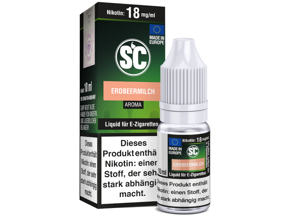 SC Liquid - Erdbeermilch 12 mg/ml