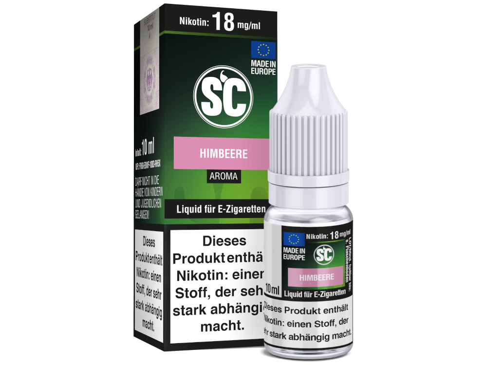 SC Liquid - Himbeere 18 mg/ml 10er Packung