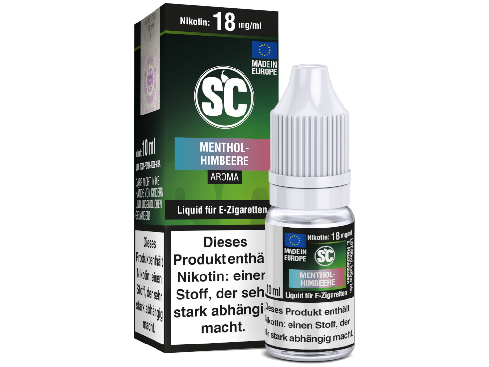 SC Liquid - Menthol-Himbeere 6 mg/ml
