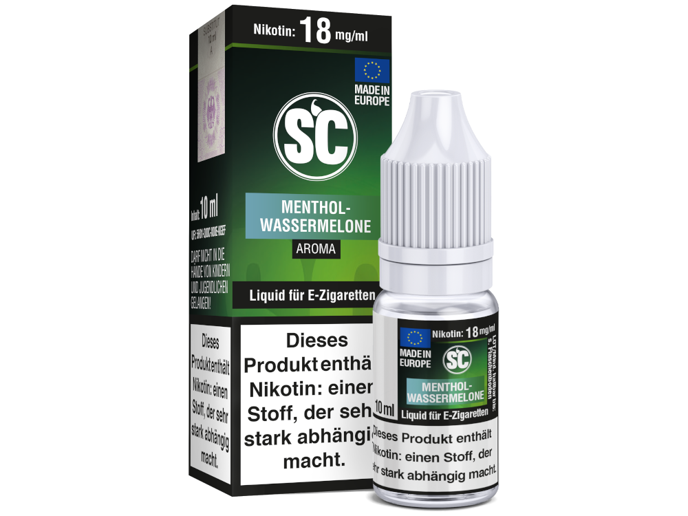 SC Liquid - Menthol-Wassermelone 12 mg/ml 10er Packung