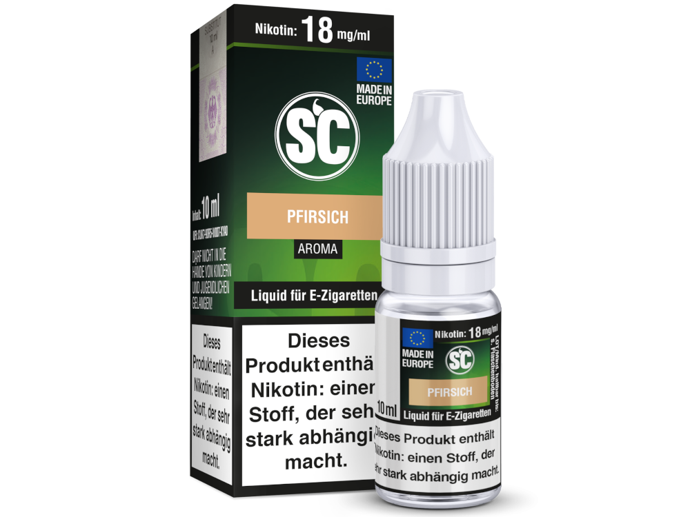 SC Liquid - Pfirsich 18 mg/ml