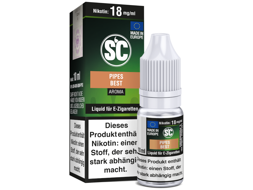 SC Liquid - Pipes Best Tabak 18 mg/ml 10er Packung