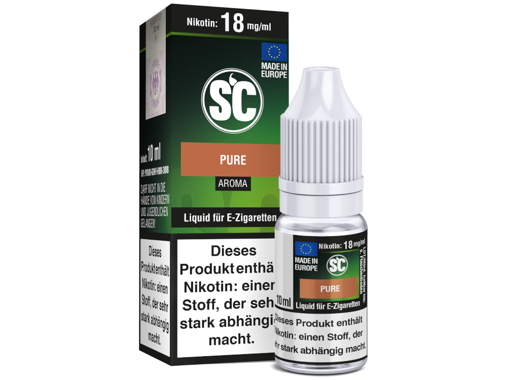 SC Liquid - Pure Tabak 3 mg/ml 10er Packung