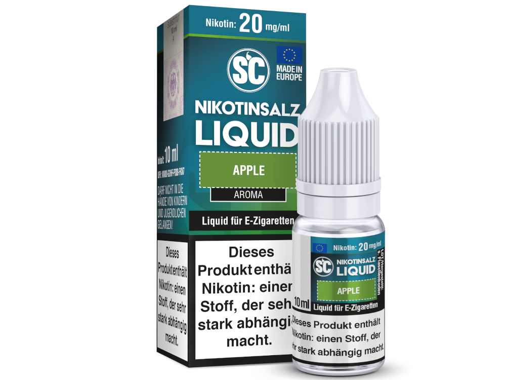 SC - Apple - Nikotinsalz Liquid 20 mg/ml 10er Packung