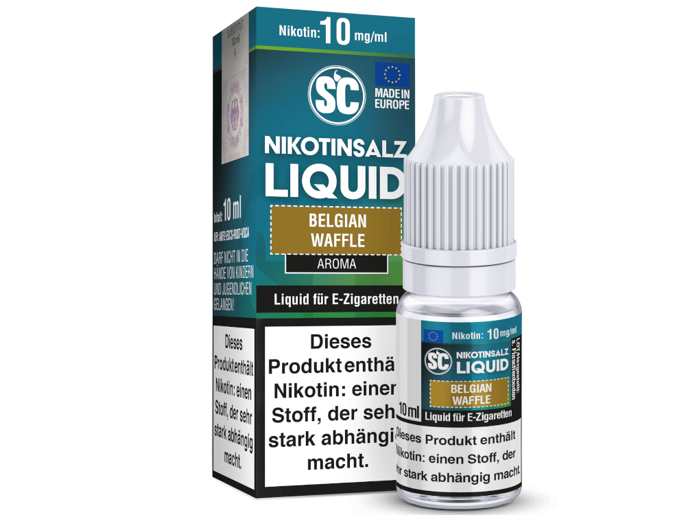SC - Belgian Waffle - Nikotinsalz Liquid 10 mg/ml 10er Packung