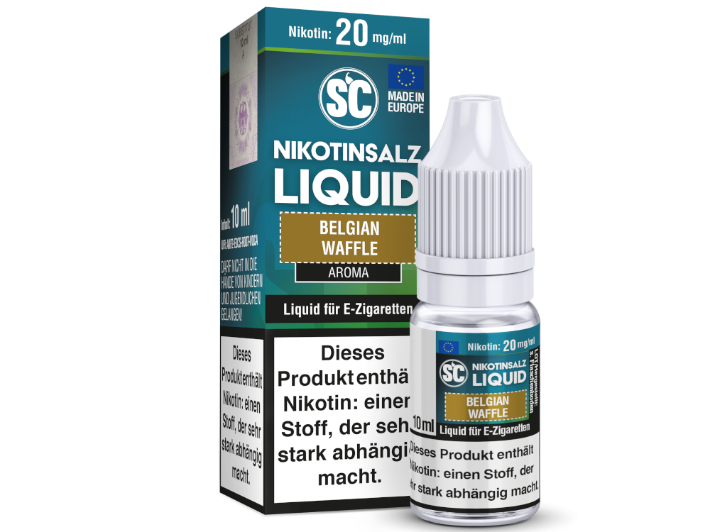 SC - Belgian Waffle - Nikotinsalz Liquid 20 mg/ml 10er Packung