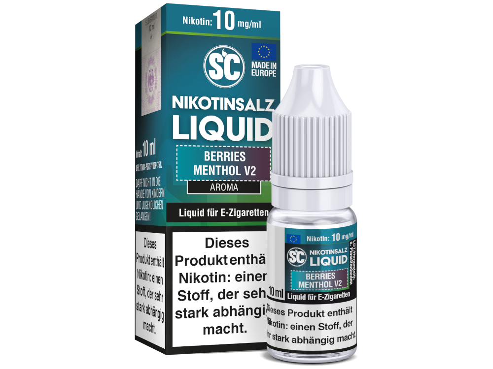 SC - Berries Menthol V2 - Nikotinsalz Liquid 10 mg/ml