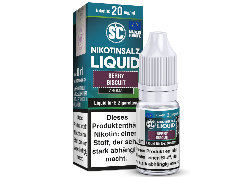SC - Berry Biscuit - Nikotinsalz Liquid 20 mg/ml 10er Packung