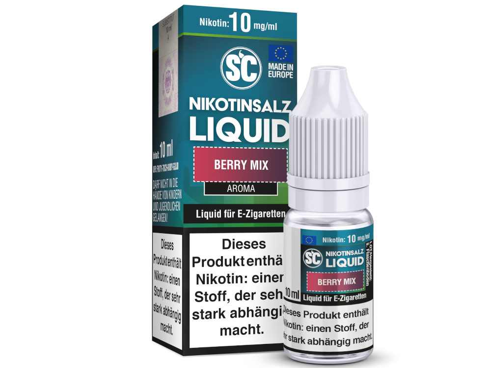 SC - Berry Mix - Nikotinsalz Liquid 10 mg/ml 10er Packung