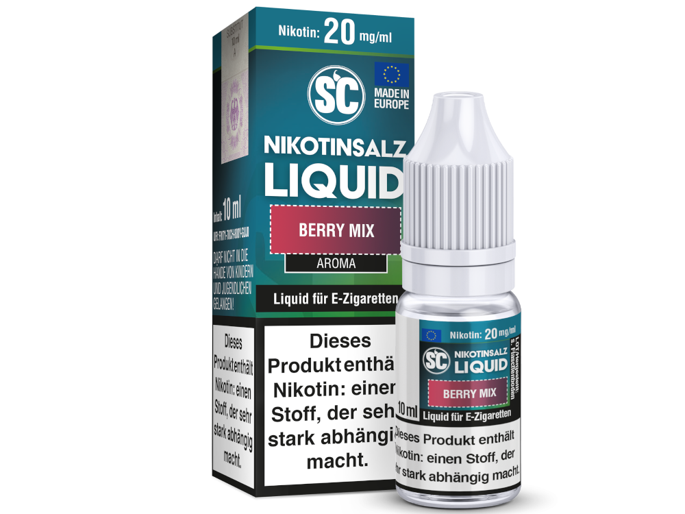 SC - Berry Mix - Nikotinsalz Liquid 20 mg/ml 10er Packung