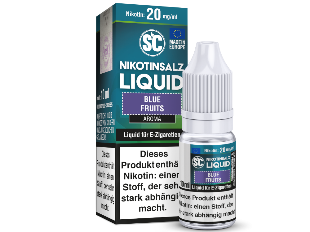 SC - Blue Fruits - Nikotinsalz Liquid 20 mg/ml 10er Packung