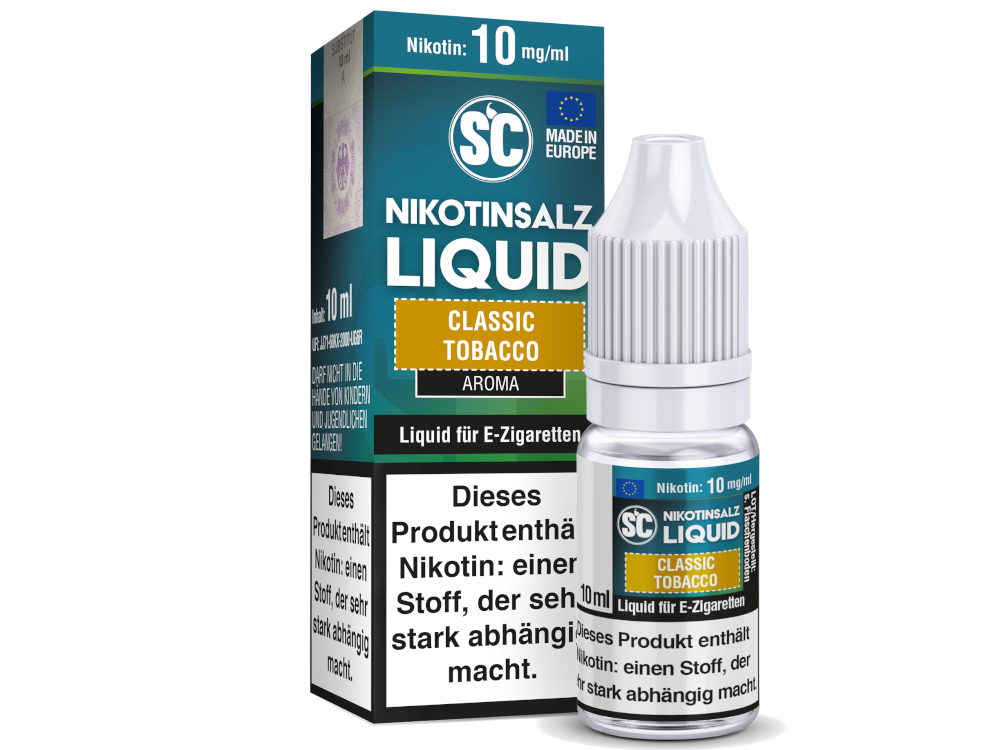 SC - Classic Tobacco - Nikotinsalz Liquid 10 mg/ml