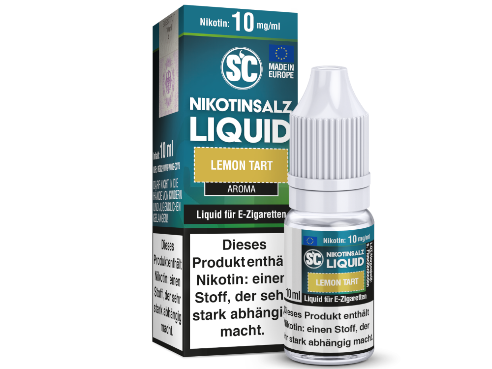 SC - Lemon Tart - Nikotinsalz Liquid 10 mg/ml 10er Packung