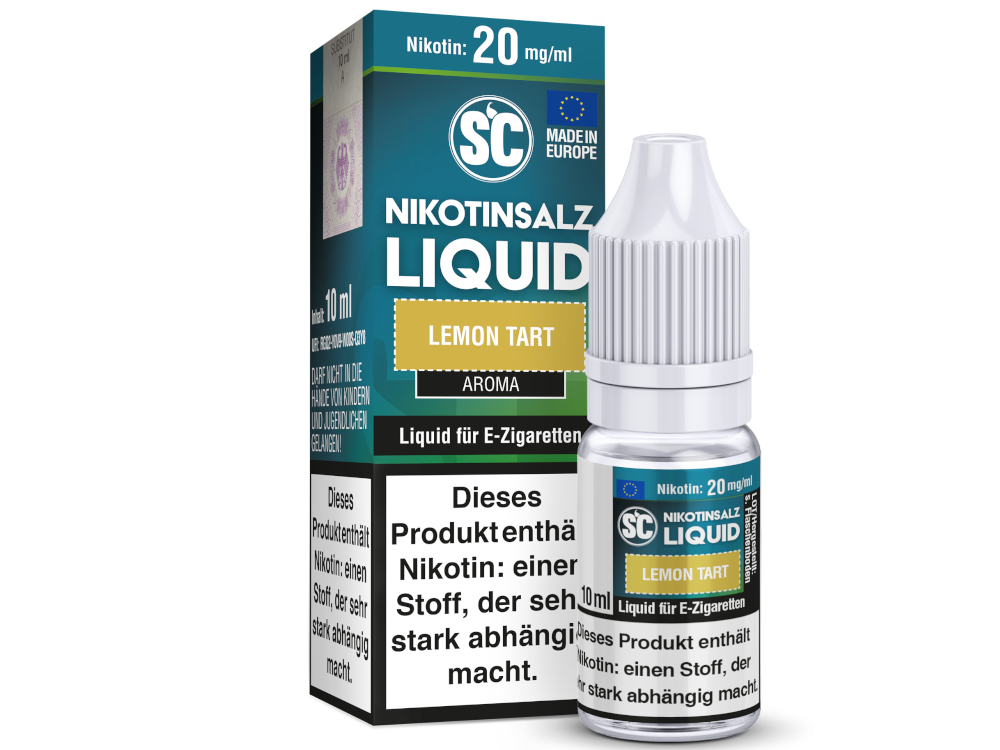 SC - Lemon Tart - Nikotinsalz Liquid 20 mg/ml 10er Packung