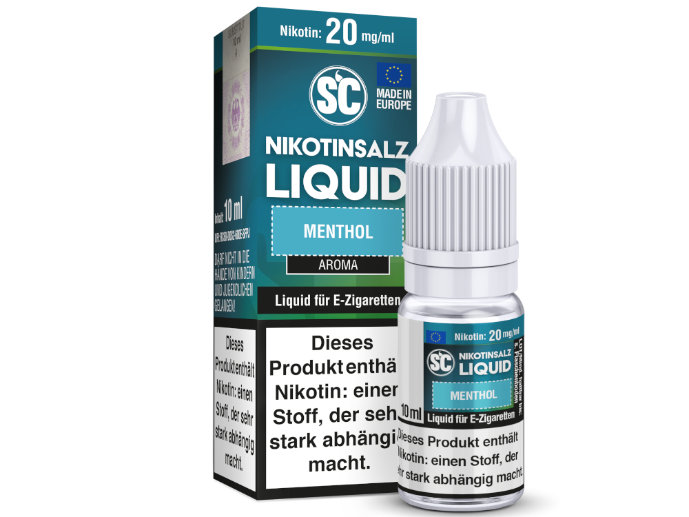 SC - Menthol - Nikotinsalz Liquid 20 mg/ml 10er Packung