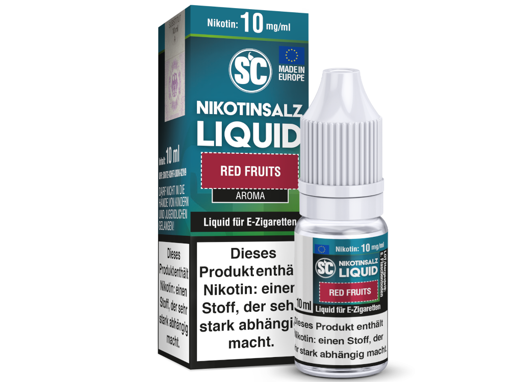 SC - Red Fruits - Nikotinsalz Liquid 10 mg/ml 10er Packung