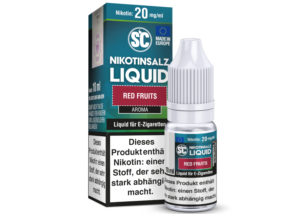 SC - Red Fruits - Nikotinsalz Liquid 20 mg/ml 10er Packung