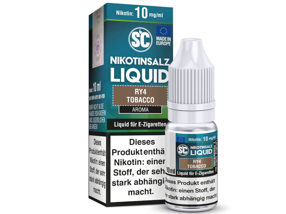 SC - RY4 Tobacco - Nikotinsalz Liquid 10 mg/ml 10er Packung