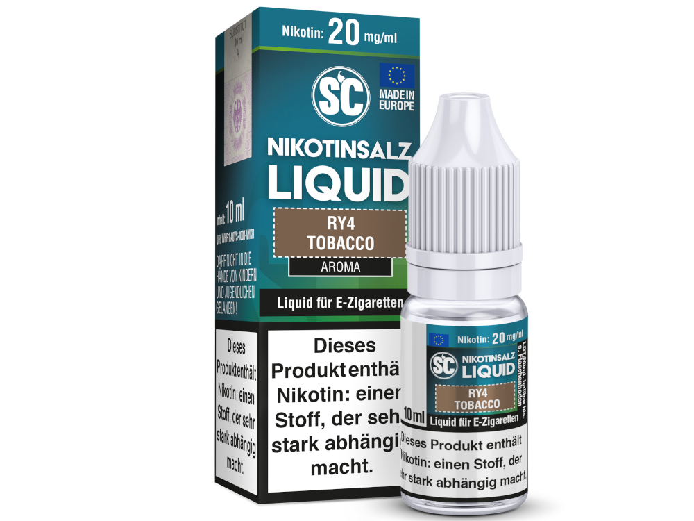 SC - RY4 Tobacco - Nikotinsalz Liquid 20 mg/ml 10er Packung