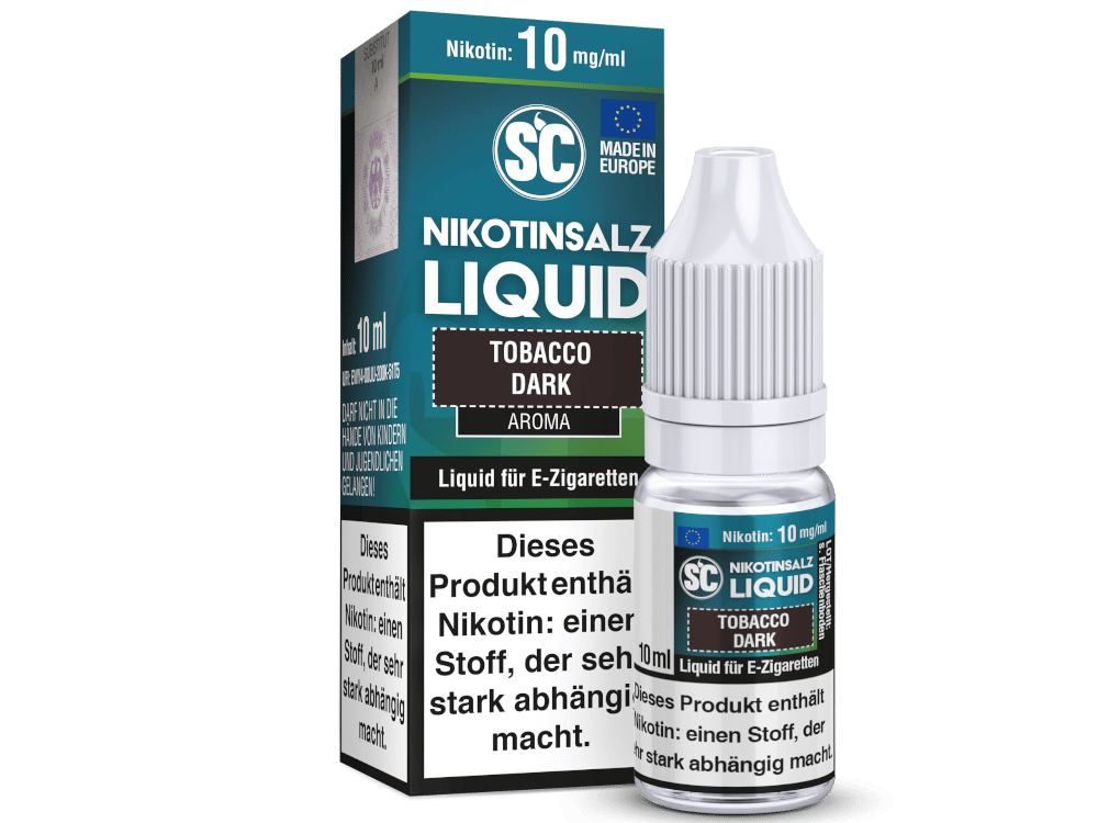 SC - Tobacco Dark - Nikotinsalz Liquid 10 mg/ml 10er Packung