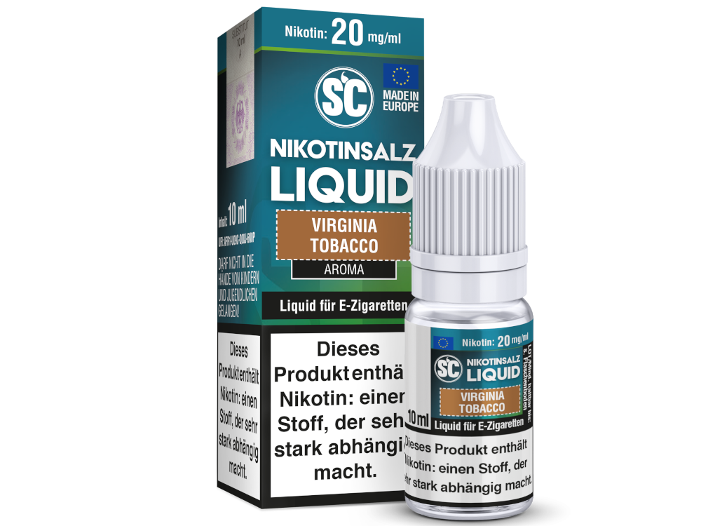 SC - Virginia Tobacco - Nikotinsalz Liquid 20 mg/ml 10er Packung