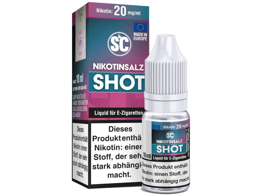 SC - Nikotinsalz Shot 50PG/50VG 20 mg/ml 10er Packung