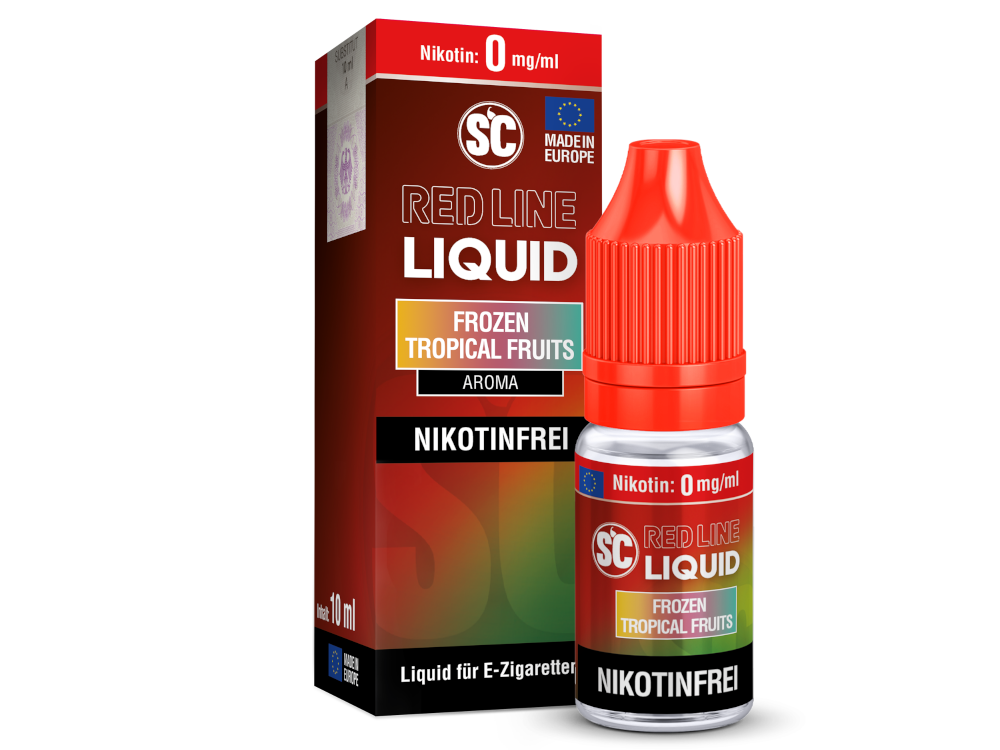 SC - Red Line - Frozen Tropical Fruits - Nikotinsalz Liquid 0 mg/ml 10er Packung