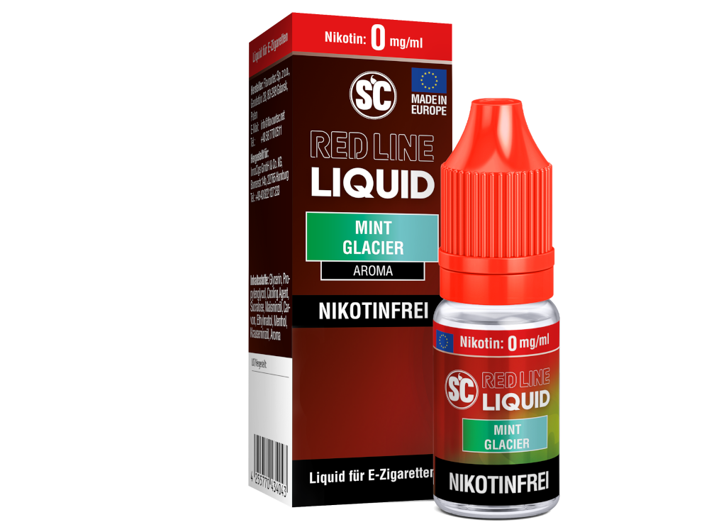 SC - Red Line - Mint Glacier - Nikotinsalz Liquid 0 mg/ml