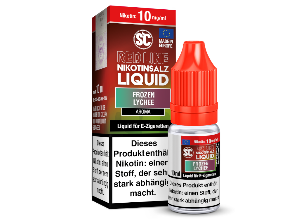 SC - Red Line - Frozen Lychee - Nikotinsalz Liquid 10 mg/ml