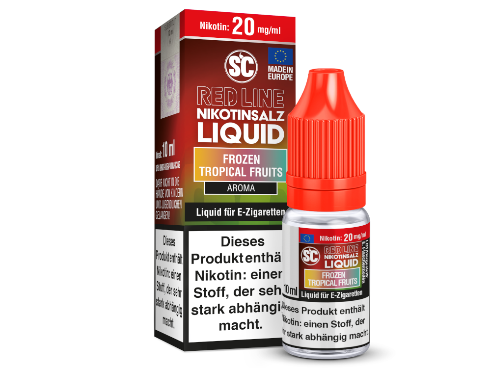 SC - Red Line - Frozen Tropical Fruits - Nikotinsalz Liquid 20 mg/ml 10er Packung
