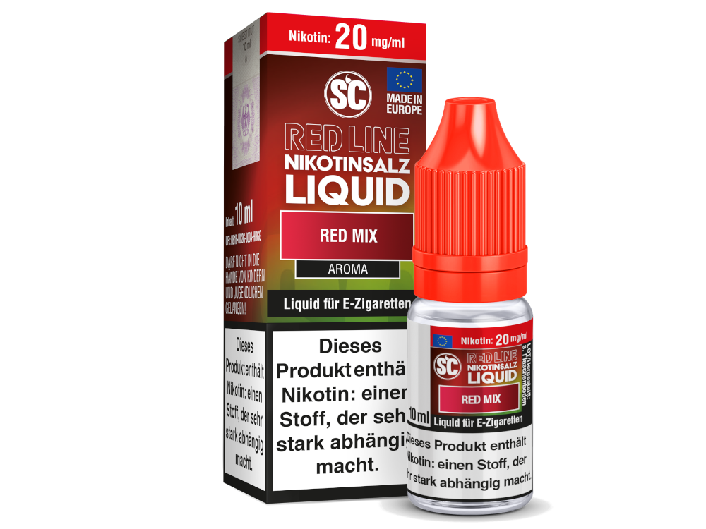 SC - Red Line - Red Mix - Nikotinsalz Liquid 20 mg/ml
