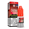 SC - Red Line - Erdbeere Sahne - Nikotinsalz Liquid 5 mg/ml 10er Packung