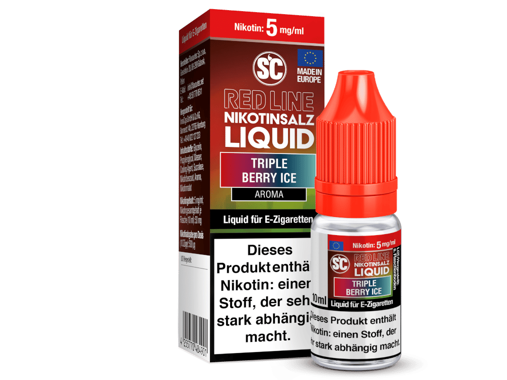 SC - Red Line - Triple Berry Ice - Nikotinsalz Liquid 5 mg/ml