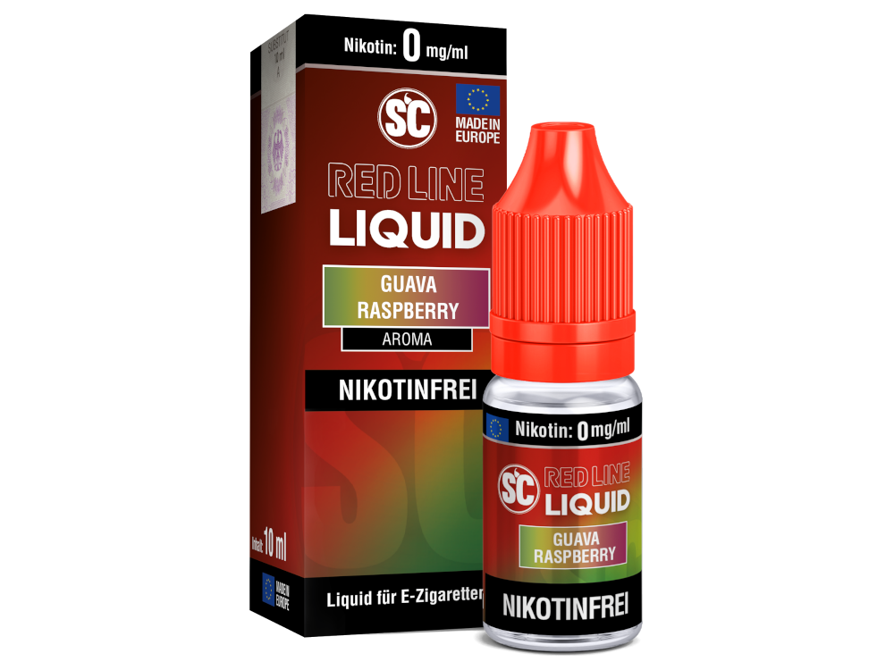 SC - Red Line Nikotin - Guava Raspberry 0 mg/ml 10er Packung