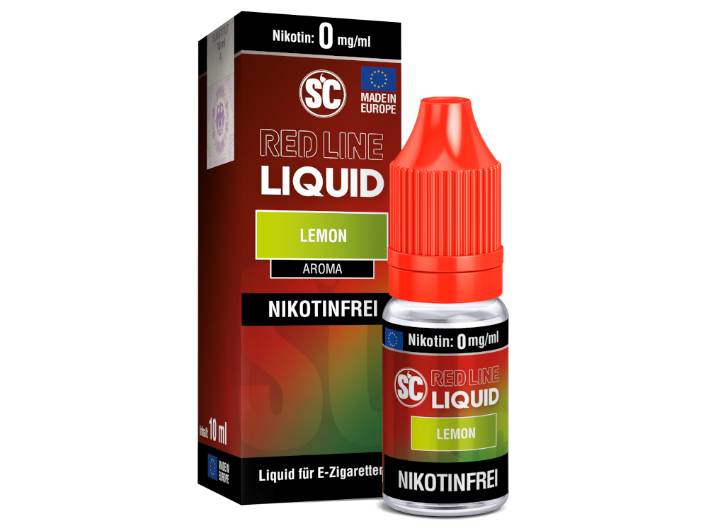 SC - Red Line Nikotin - Lemon 0 mg/ml