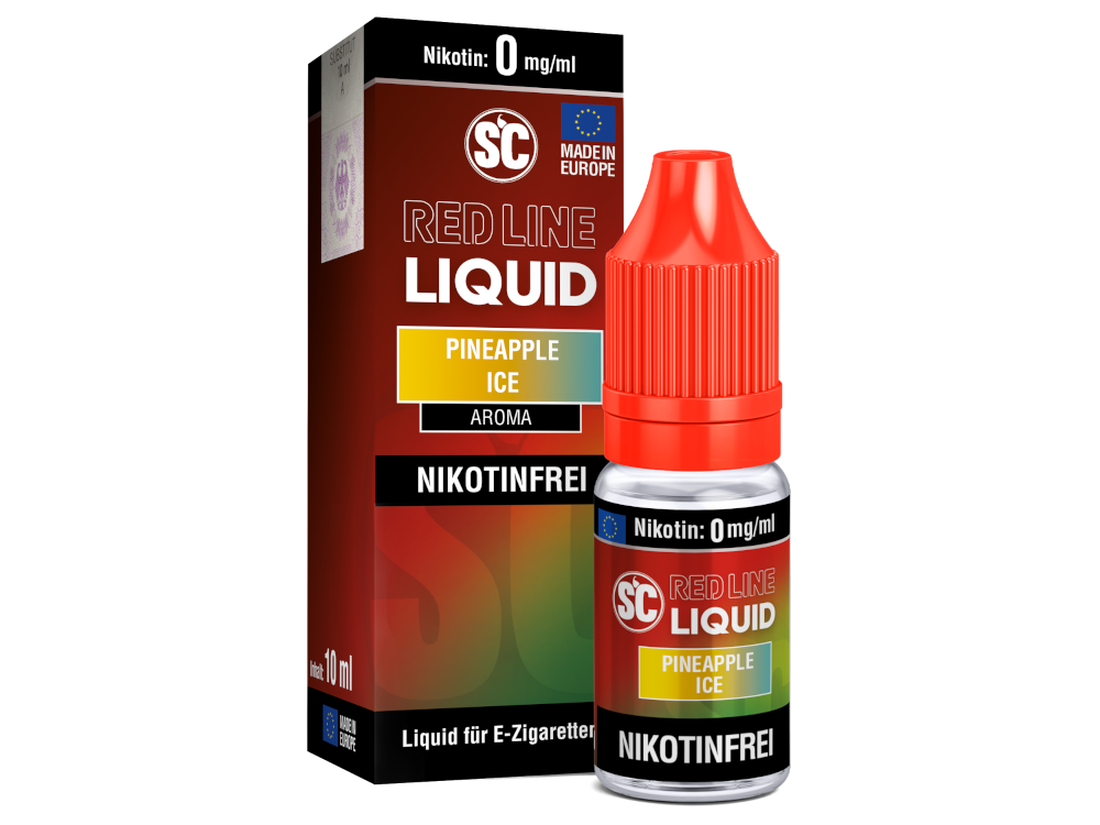 SC - Red Line Nikotin - Pineapple Ice 0 mg/ml
