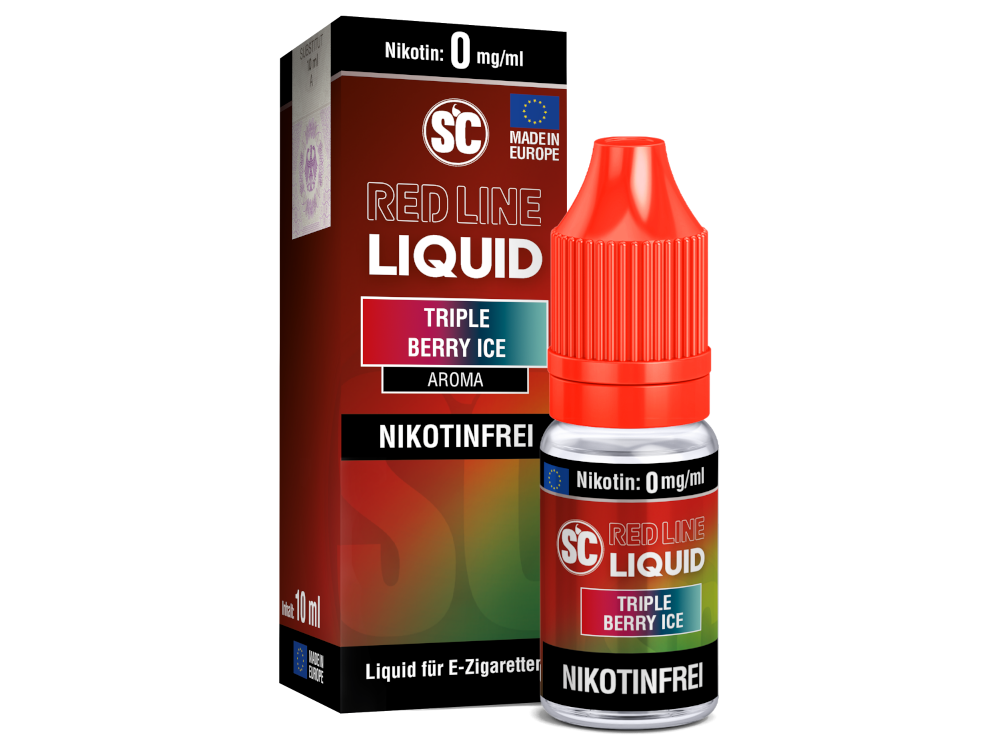 SC - Red Line Nikotin - Triple Berry Ice 0 mg/ml