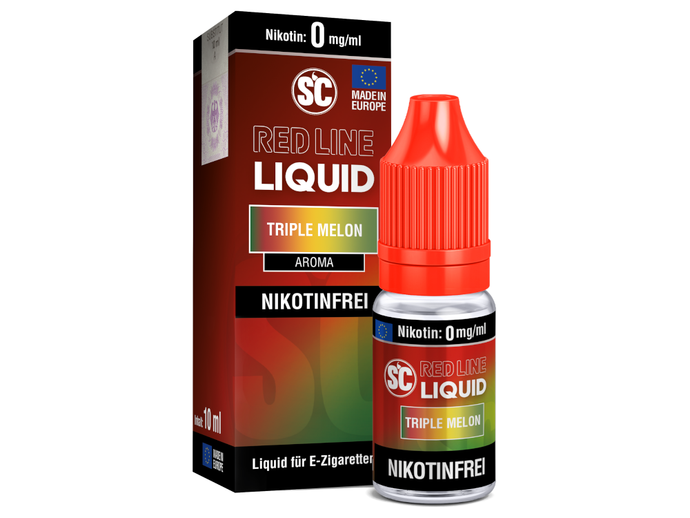 SC - Red Line Nikotin - Triple Melon 0 mg/ml 10er Packung