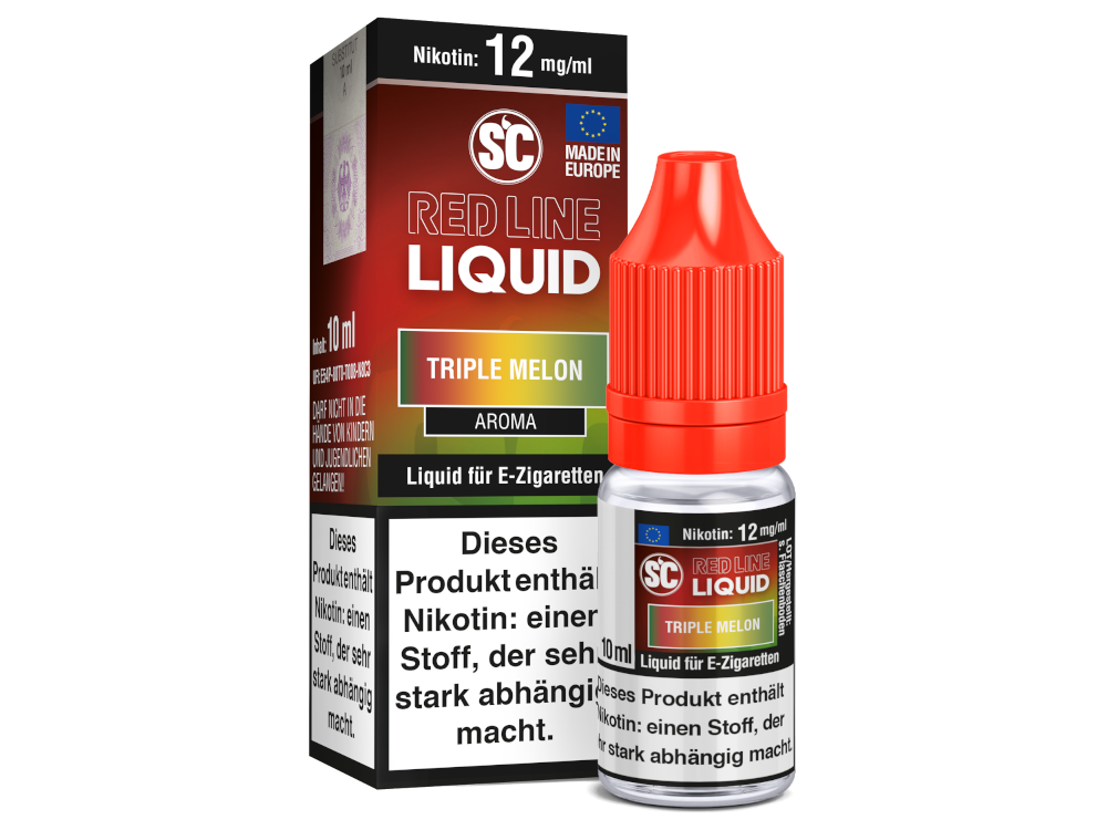 SC - Red Line Nikotin - Triple Melon 12 mg/ml