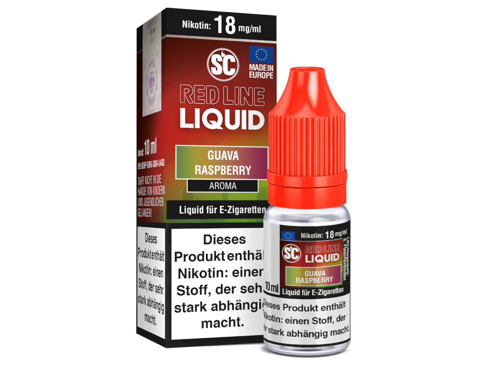 SC - Red Line Nikotin - Guava Raspberry 18 mg/ml 10er Packung
