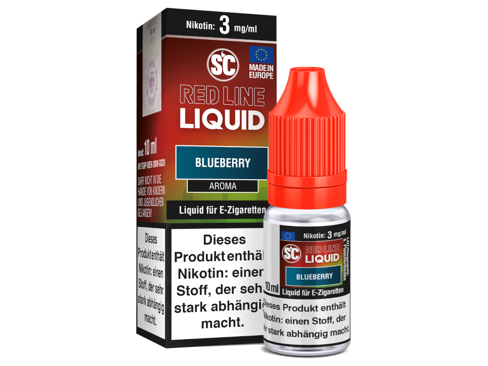 SC - Red Line Nikotin - Blueberry 3 mg/ml