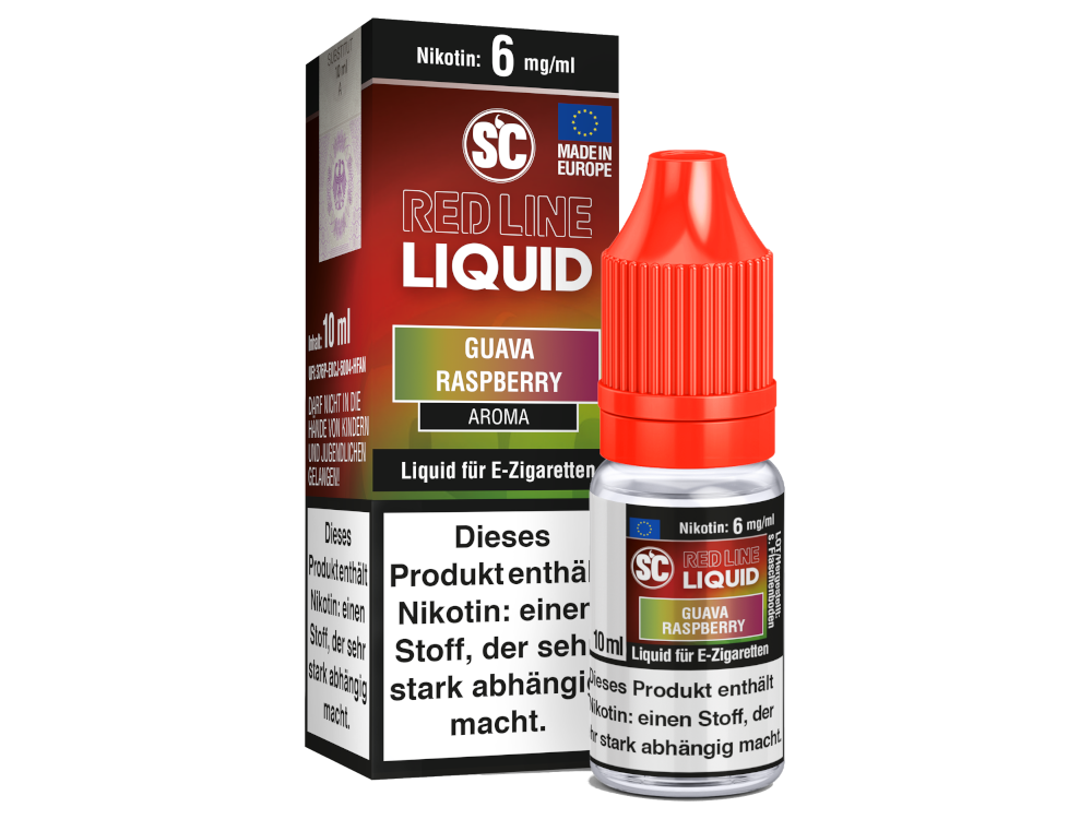 SC - Red Line Nikotin - Guava Raspberry 6 mg/ml