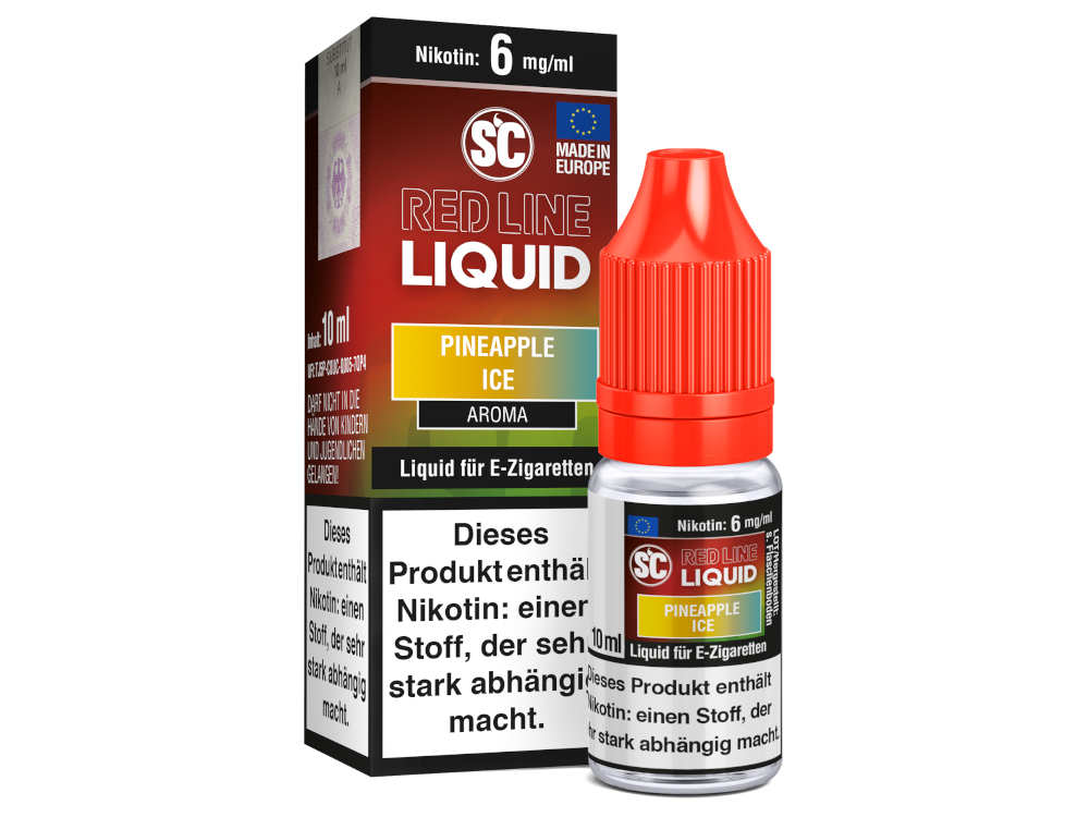 SC - Red Line Nikotin - Pineapple Ice 6 mg/ml