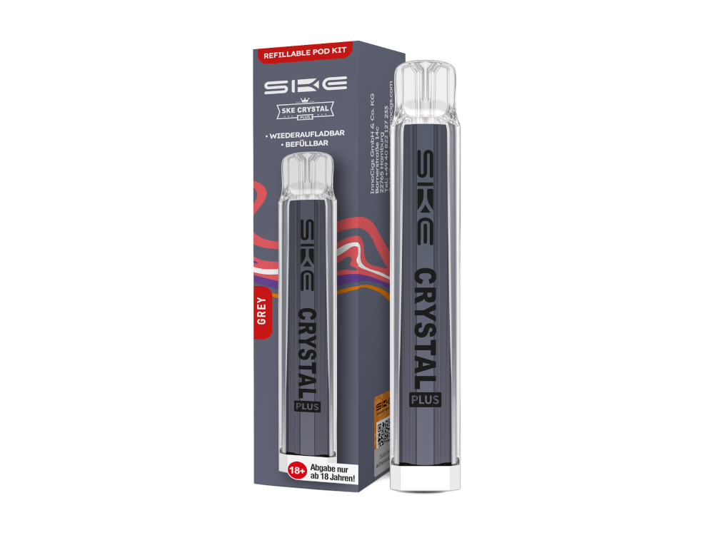 SKE - Crystal Plus E-Zigaretten Set grau