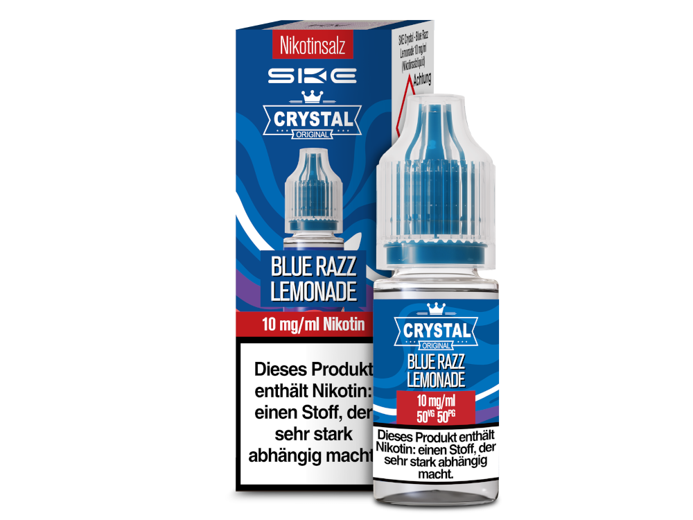 SKE - Crystal - Blue Razz Lemonade - Nikotinsalz Liquid 10 mg/ml