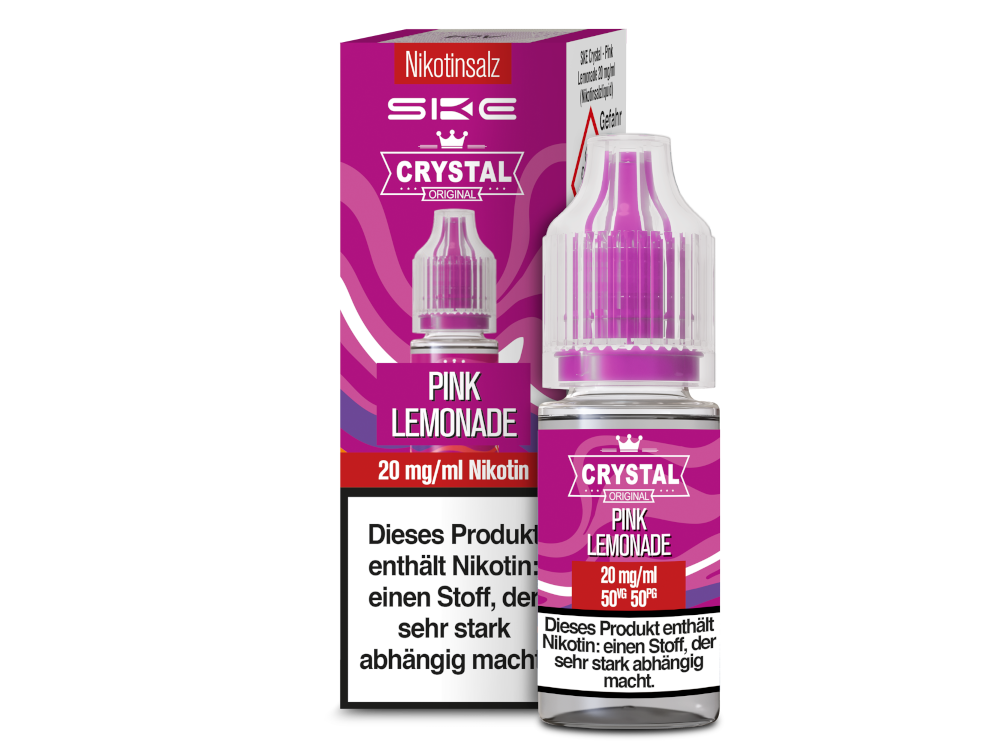 SKE - Crystal - Pink Lemonade - Nikotinsalz Liquid 20 mg/ml