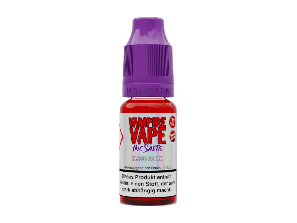 Vampire Vape - Blood Sukka - Nikotinsalz Liquid 20 mg/ml
