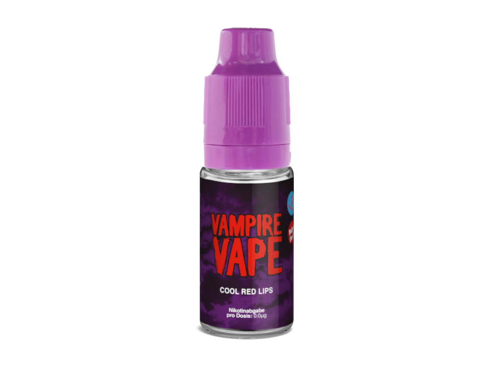 Vampire Vape - Cool Red Lips E-Zigaretten Liquid 0 mg/ml