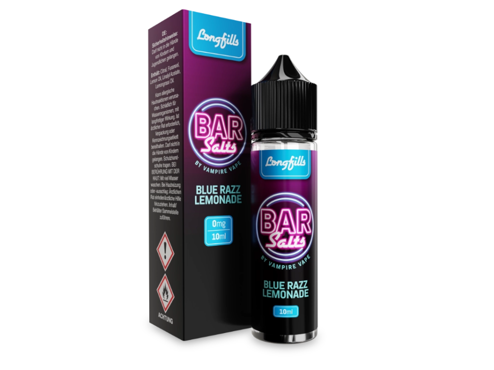 Vampire Vape - Bar Salts - Aroma Blue Razz Lemonade 10 ml 10er Packung