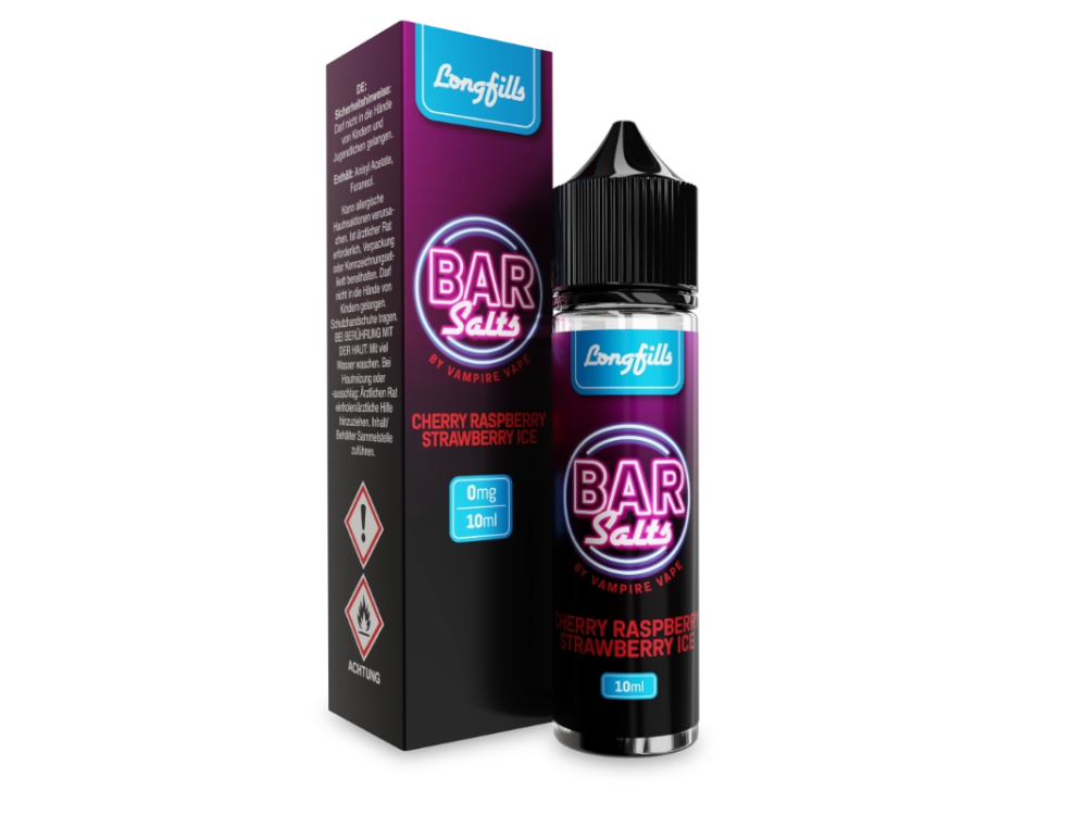 Vampire Vape - Bar Salts - Aroma Cherry Raspberry Strawberry Ice 10 ml 10er Packung